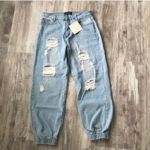 Kittenish jogger jeans